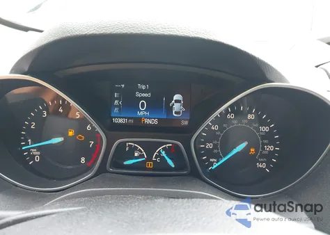 2017 Ford Escape S из США, поврежденный, VIN 1FMCU0F76HUD05394